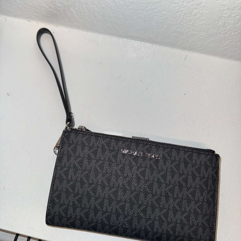 Michael Kors Black Wristlet